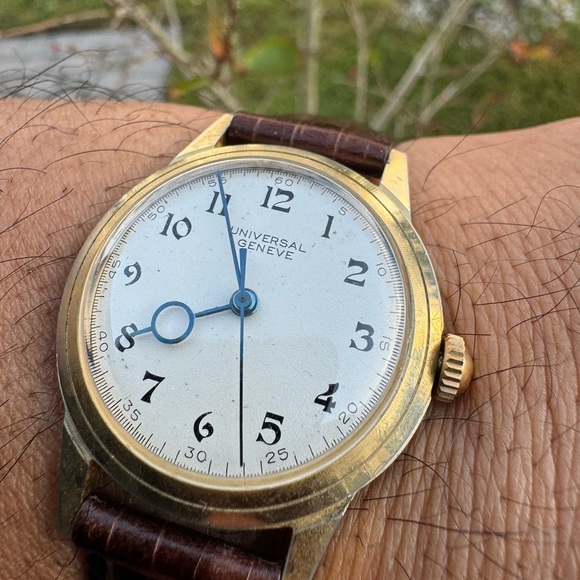 Vtg Universal Geneve cal.263 Manual Wind Men’s Watch 🔥 - Picture 7 of 9